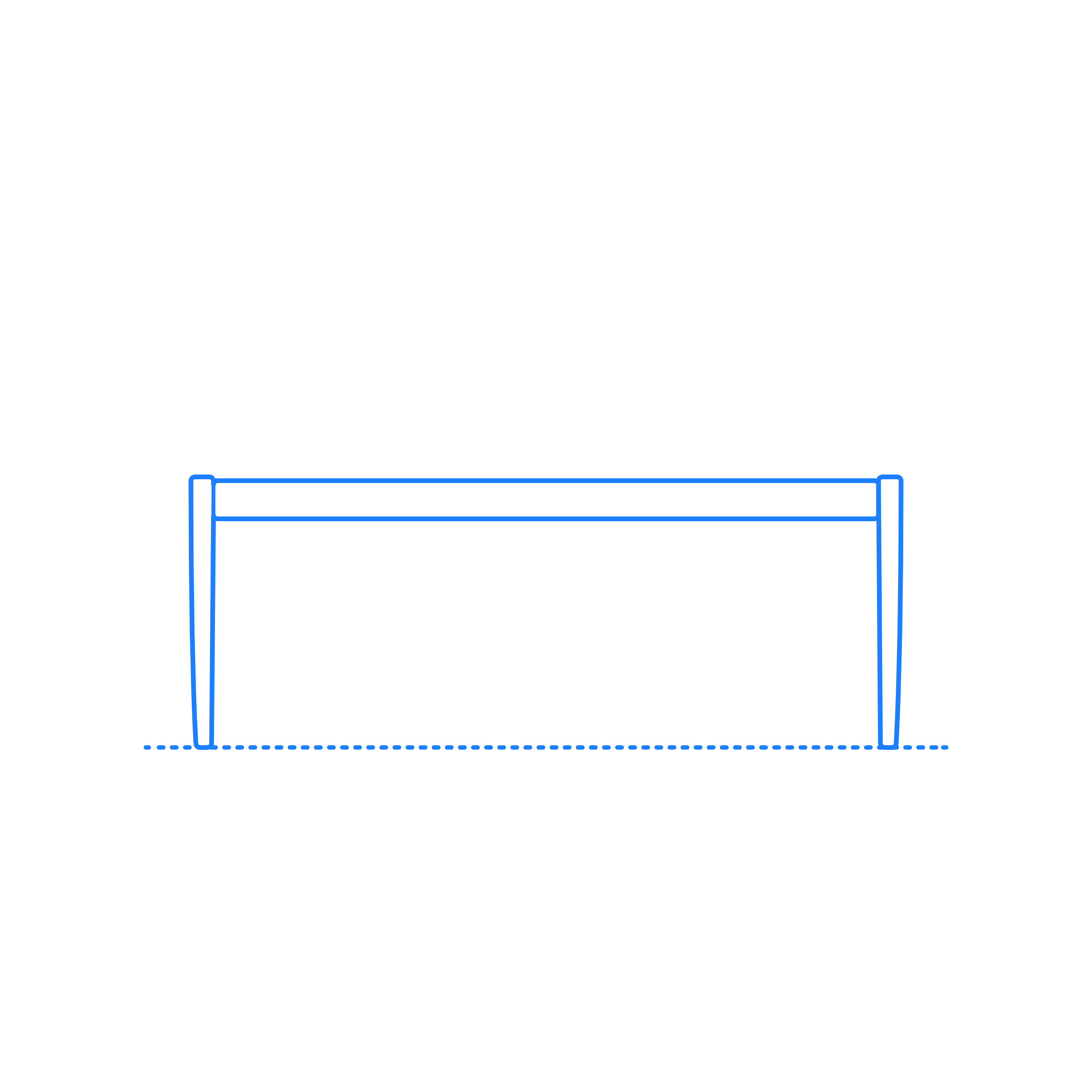 Furniture Benches Moller Model 63A Bench Vinyl Svg File Free Vectors